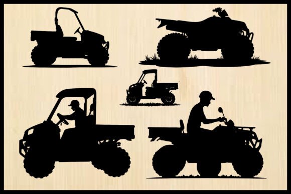 ATV Rider Silhouette SVG Bundle Review