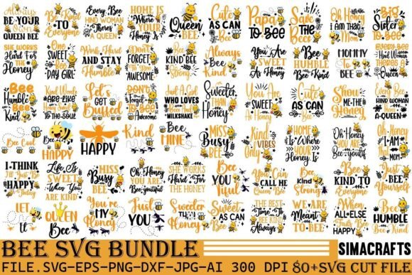 Bee Honey Bundle Quotes SVG Bundle Review