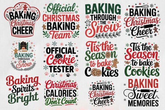 Christmas Baking Crew Svg Bundle Review