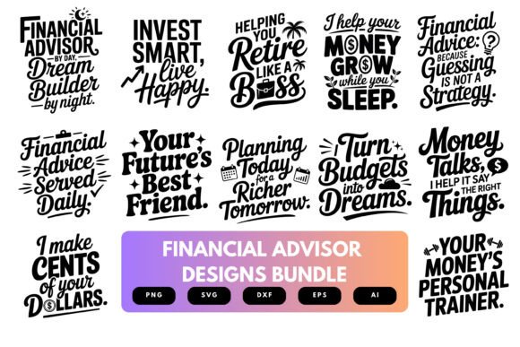 Financial Advisor SVG Bundle Review