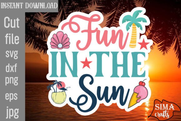 Fun in the Sun SVG Cut File Review