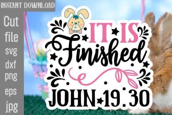 It is Finished John 19 30 SVG Cut File Review