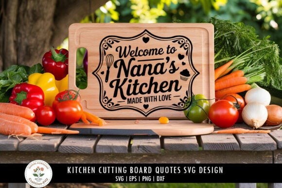 Kitchen Sign SVG - Nana s Kitchen