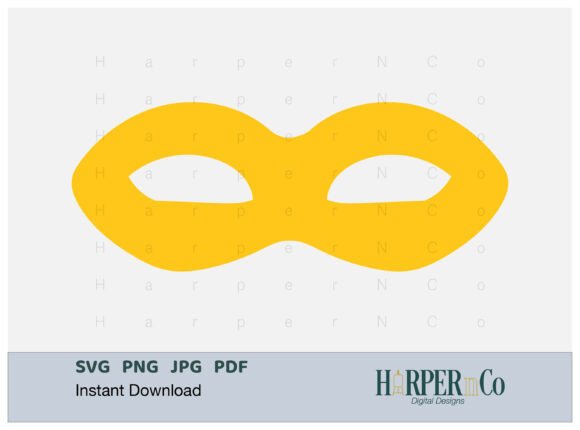 Mardi Gras Mask SVG, PNG, Cut File 6 Review