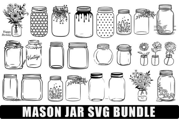 Mason Jar Svg Bundle Review