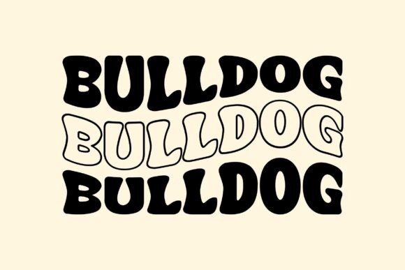 Retro Bulldog SVG PNG T-shirt Design Review