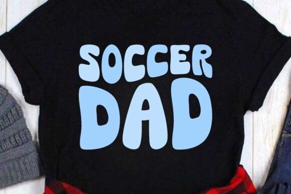 Retro Soccer Dad SVG PNG T-shirt Design Review