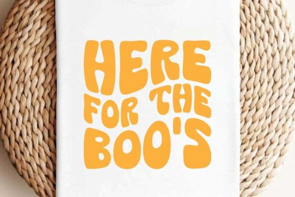 Retro Wavy Here for the Boo s SVG Design Review