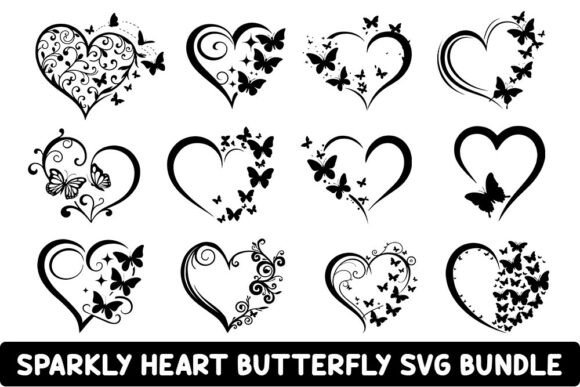 Sparkly Heart Butterfly Svg Bundle Review