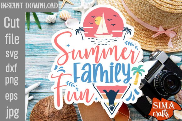 Summer Family Fun SVG Cut File Review